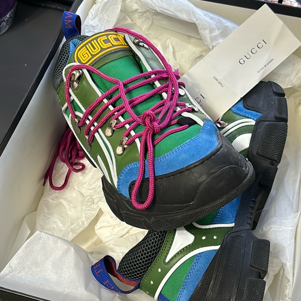Gucci team sneakers size us 8 1/2